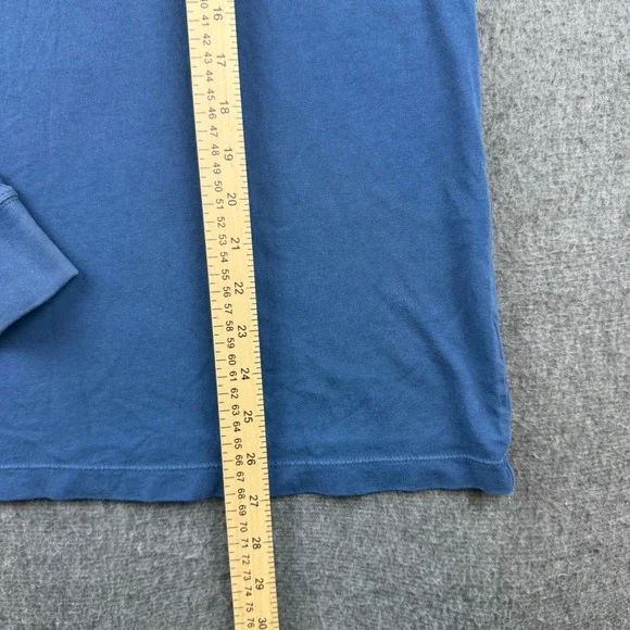 American Eagle Long Sleeve T-Shirt Women Medium Blue Super Soft Logo Graphic - Picture 4 of 7